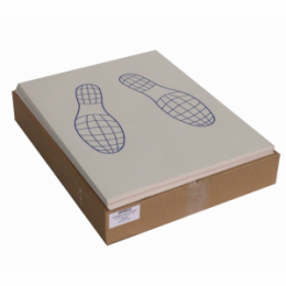 Бумажный коврик "Следы ног" , 405х525 (0.2), 500 шт