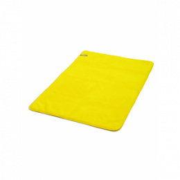Полотенце из микрофибры АВ Fluffy для сушки, 60x90 см, 800 г/м², жёлтое,60 х 90 см.