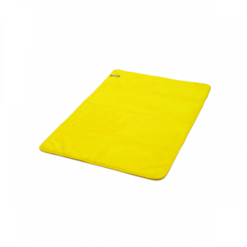 Полотенце из микрофибры АВ Fluffy для сушки, 60x90 см, 800 г/м², жёлтое,60 х 90 см.