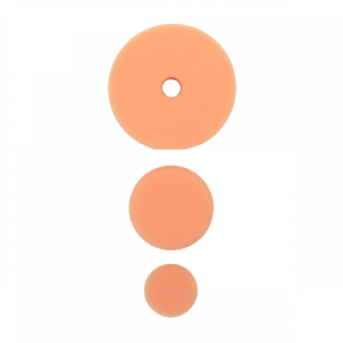 Полировальный круг комплект полутвердый антиголограммный 75мм/54мм/34мморанж
