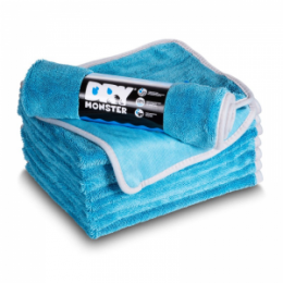 Dry Monster Towel Протирочное полотенце из микрофибры 75x55см Голубое