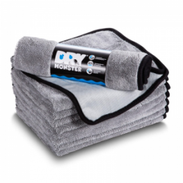Dry Monster Towel Протирочное полотенце из микрофибры 75x55см Серое
